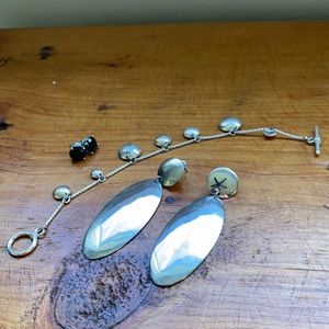 Silver tone Jewelry
